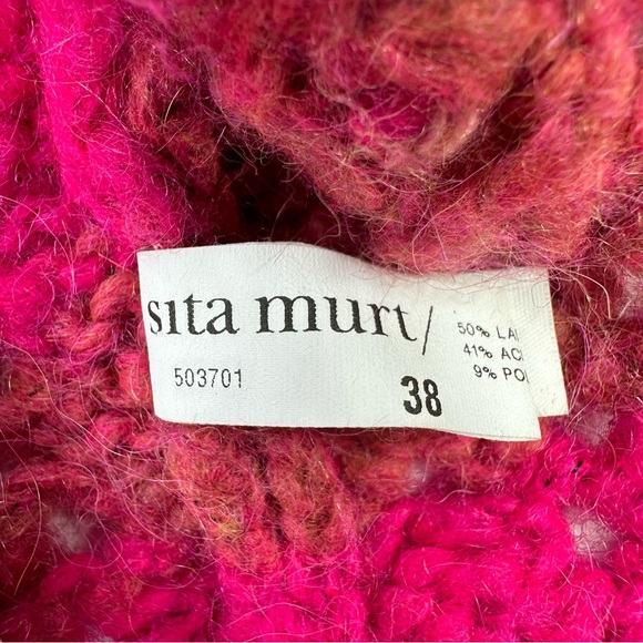 Sita Murt Open Chunky Knit Long Cardigan sweater, 38 - Picture 5 of 8